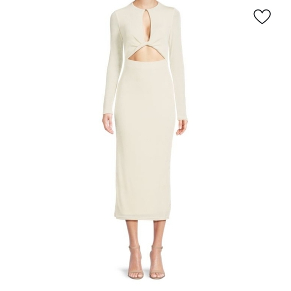 Significant Other Monza Cutout Jersey Midi Dress Size 8 - Picture 1 of 11